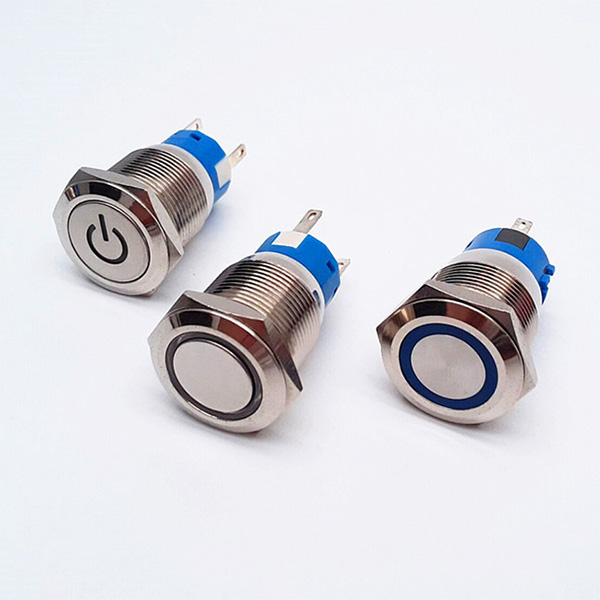 25mm illuminated Ring Button Switches 