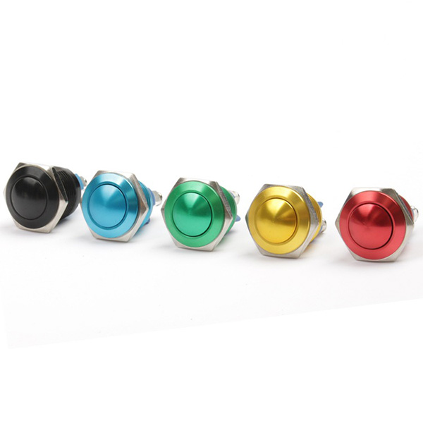 16mm Oxidized metal buttons